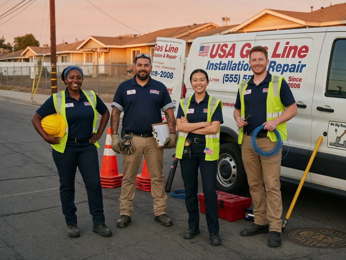 Gas Line Installation company in Byron, GA